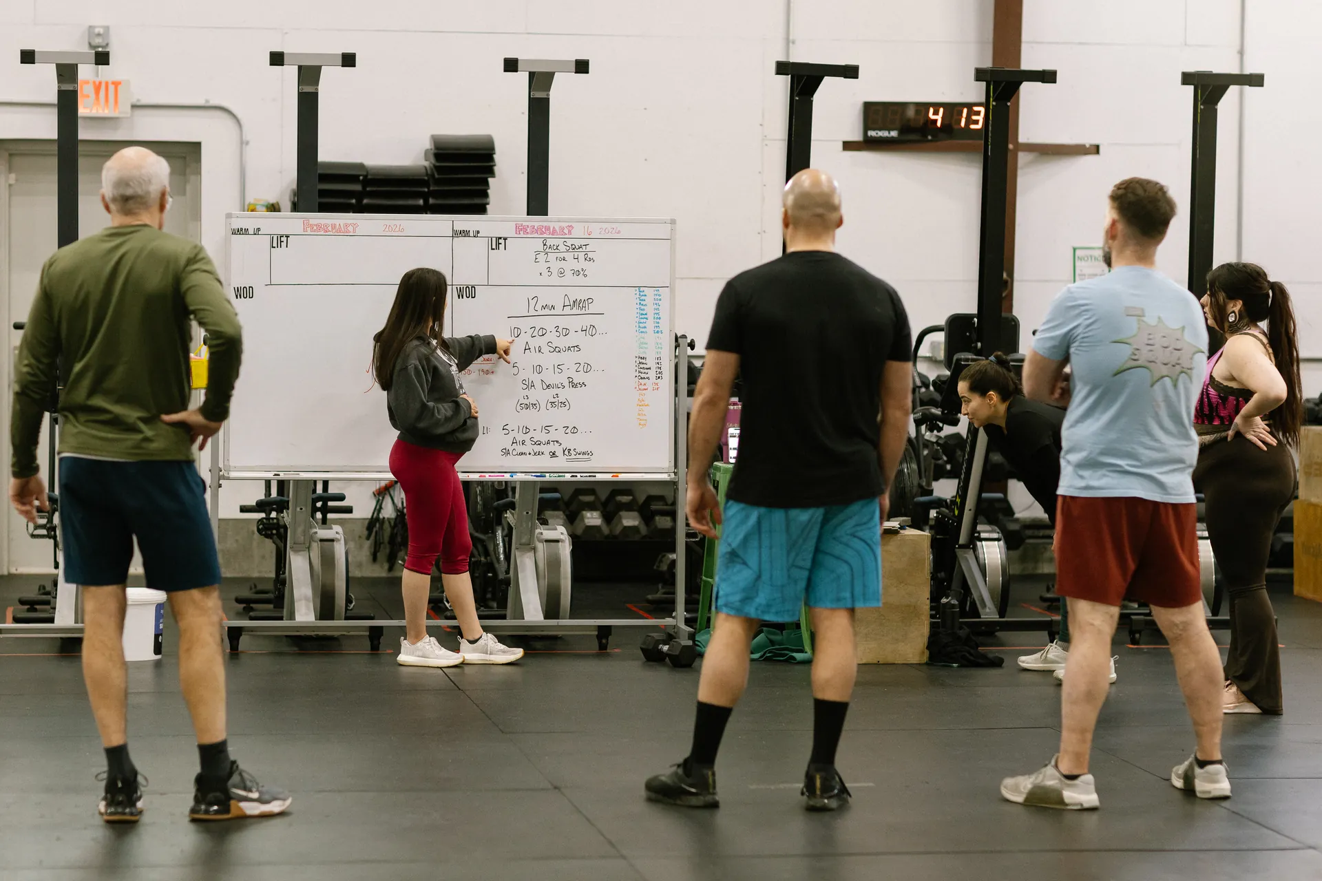 Rigs, platforms and open training area at O.N. Athletics in Mystic, CT